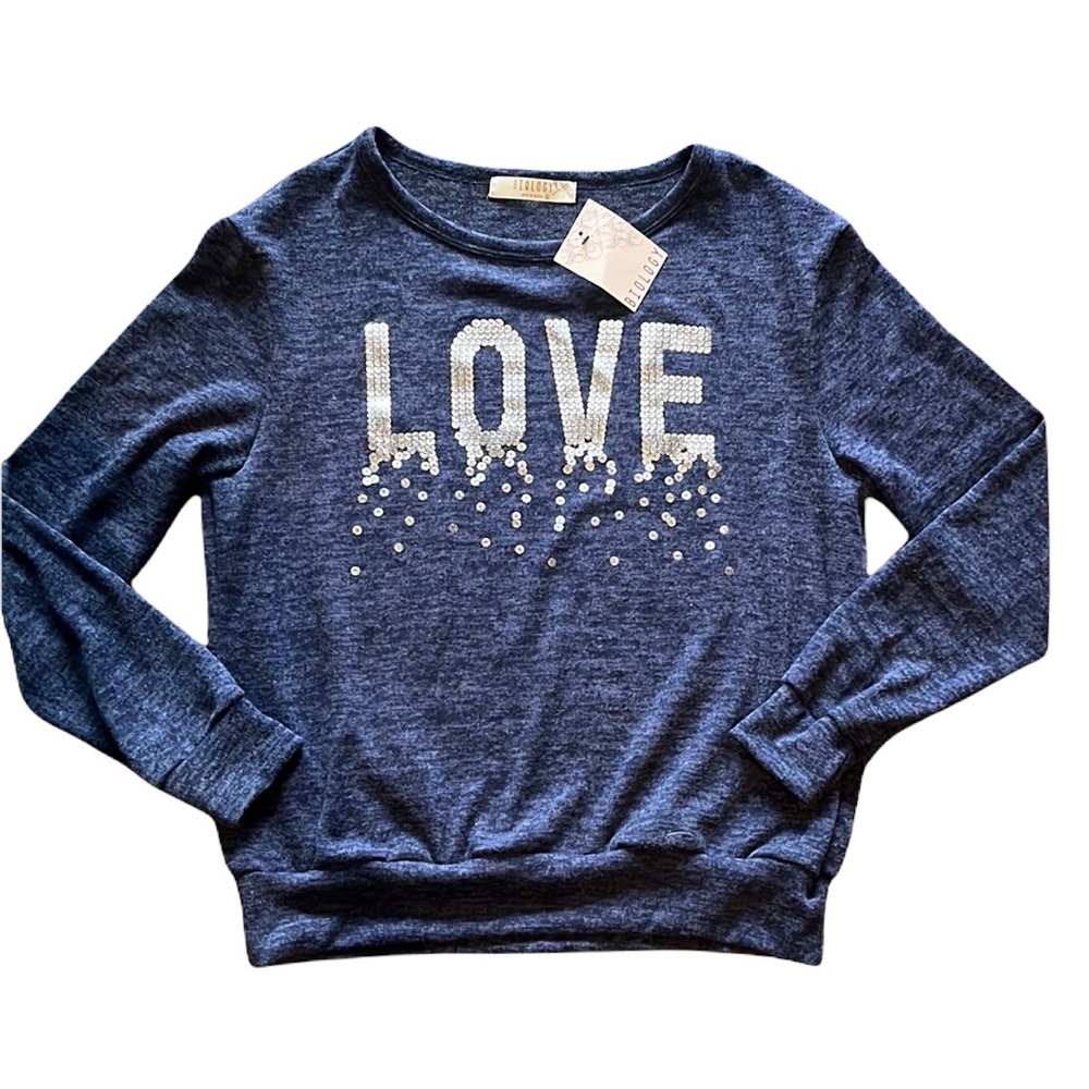 NWT Biology LOVE Super Soft Long Sleeve Shirt Size Medium